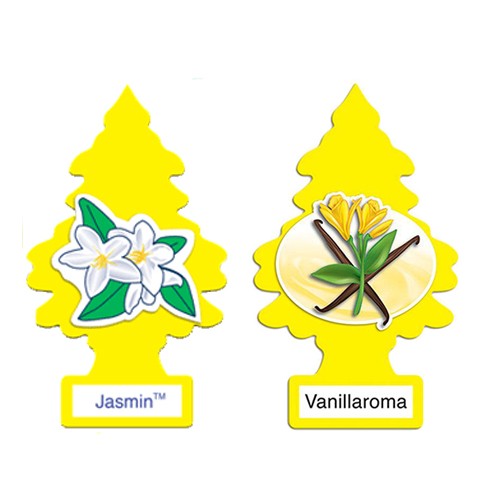 PAKET LITTLE TREES (JASMINE & VANILLA ROMA) - PENGHARUM MOBIL