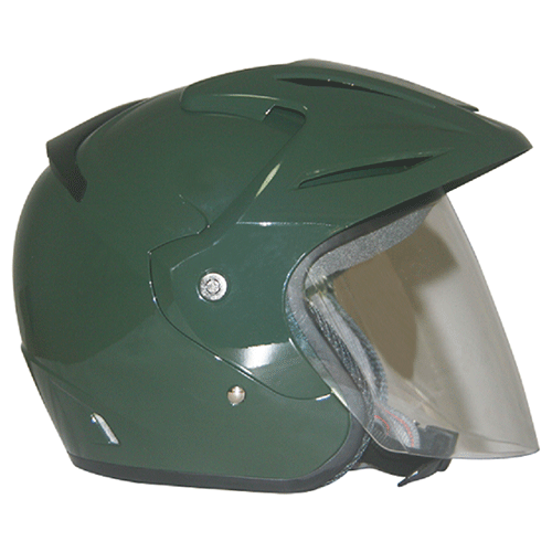 EROE (Green Army) - Solid - Half Face Helmet