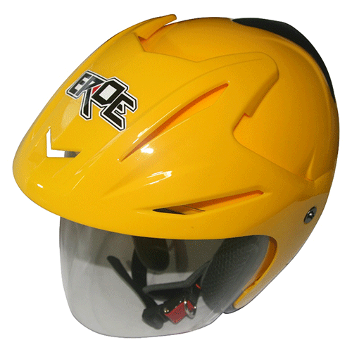 EROE (Speed Yellow) - Solid - Half Face Helmet