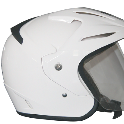 EROE (White) - Solid - Half Face Helmet