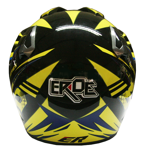 EROE R (86 Base Paint Black) - Full Graphic - Half Face Helmet