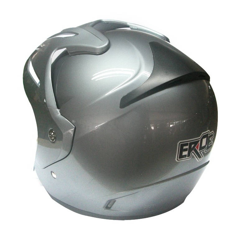 EROE (Smoke Silver) - Solid - Half Face Helmet