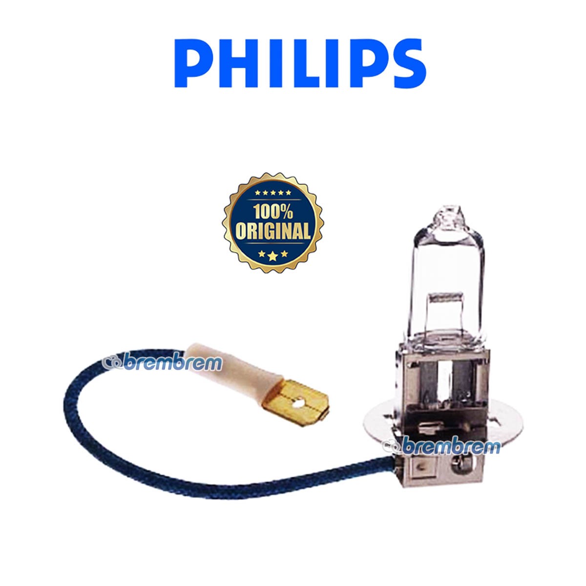 PHILIPS PREMIUM VISION H3 - LAMPU HALOGEN