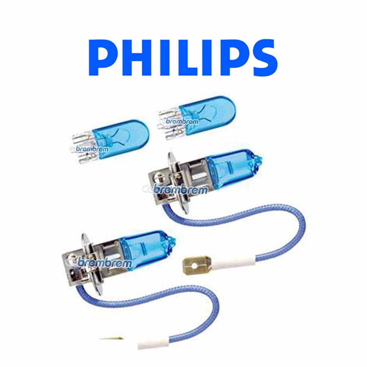 PHILIPS CRYSTAL VISION H3 (4300K) - LAMPU HALOGEN