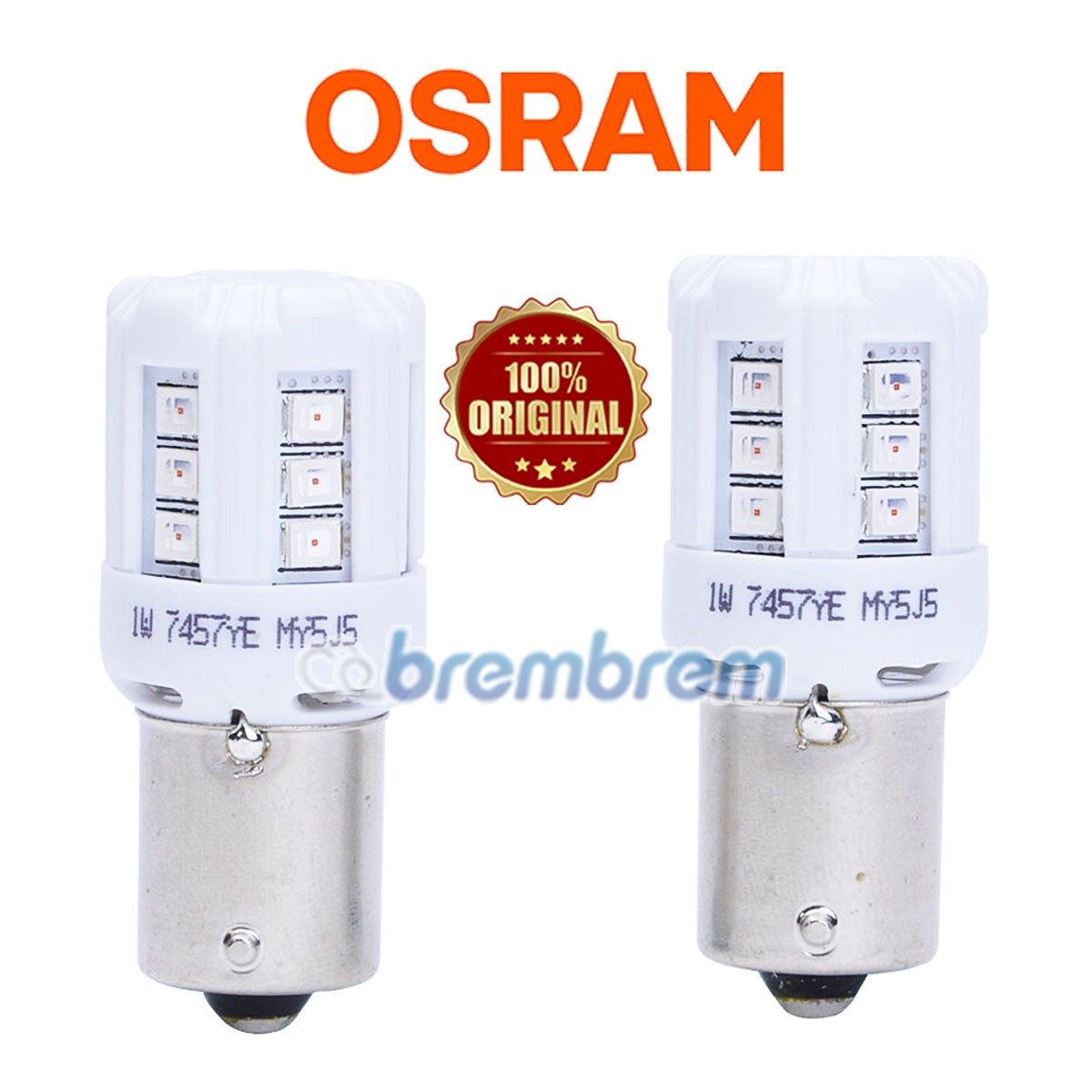OSRAM RETROFIT YELLOW [7457/PY21W] - LAMPU SEIN LED MOBIL