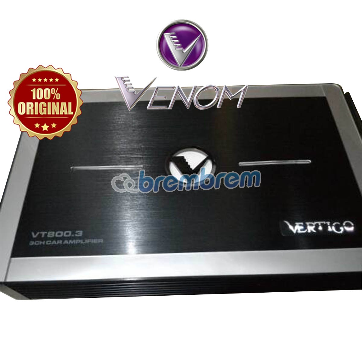 VENOM VERTIGO SERIES VT 800.3 - POWER 3 CHANNEL