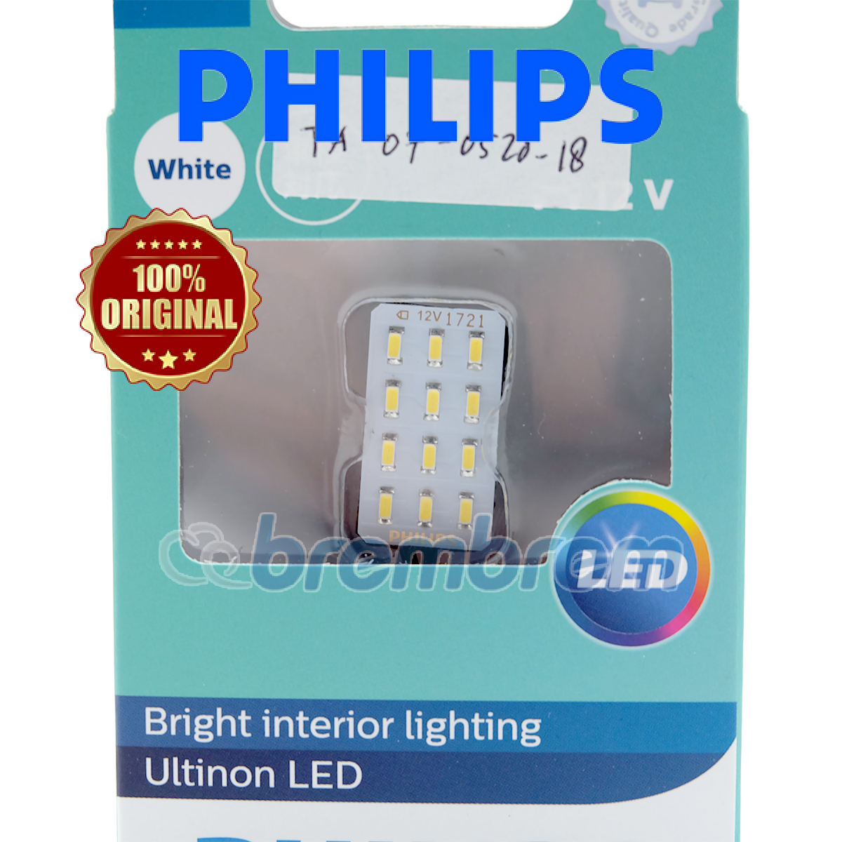 PHILIPS ULTINON WHITE LIGHT (6000K) - LAMPU KABIN LED