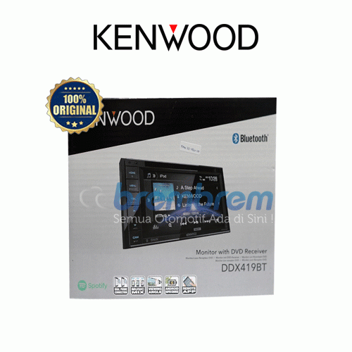 KENWOOD DDX 419BT - HEAD UNIT DOUBLE DIN 
