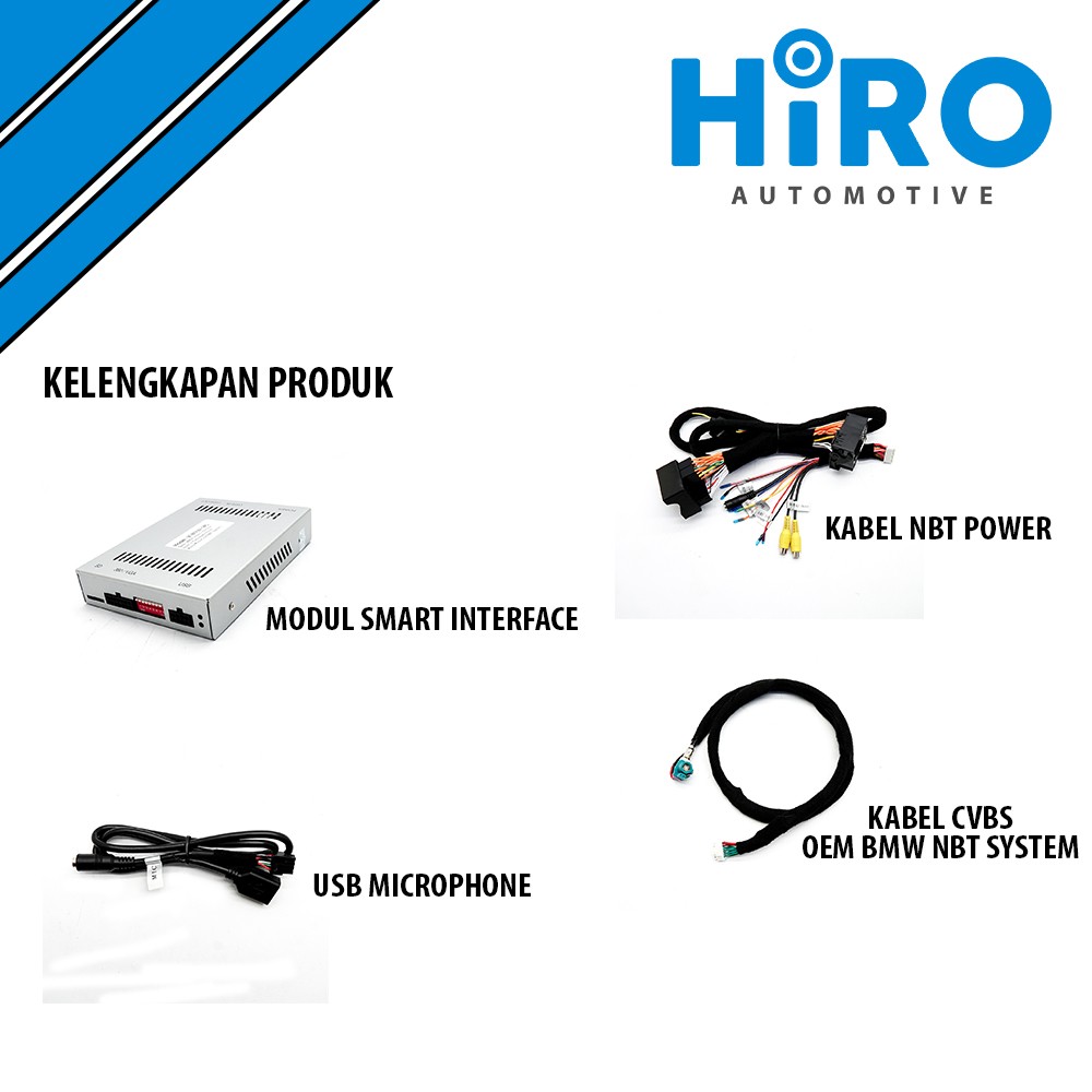 HIRO Smart Interface OEM BMW NBT iDrive System - CarPlay|Android Auto