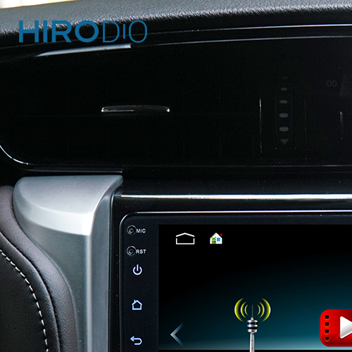 HIRODIO ALPHA OEM TOYOTA FORTUNER - HEAD UNIT ANDROID 2 DIN